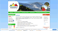 Desktop Screenshot of karpacz24.pl